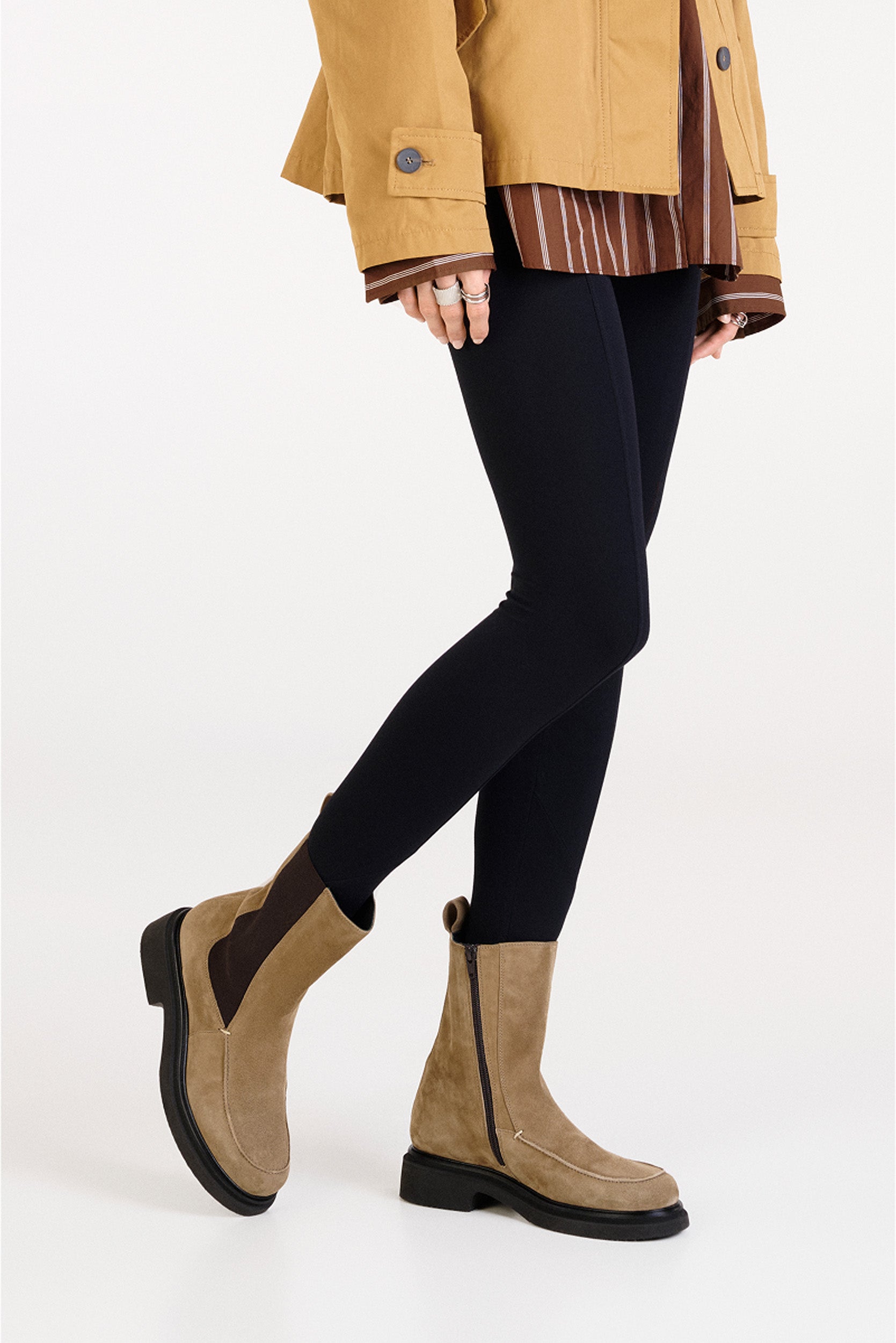 Mary Stitch Silk - Visone