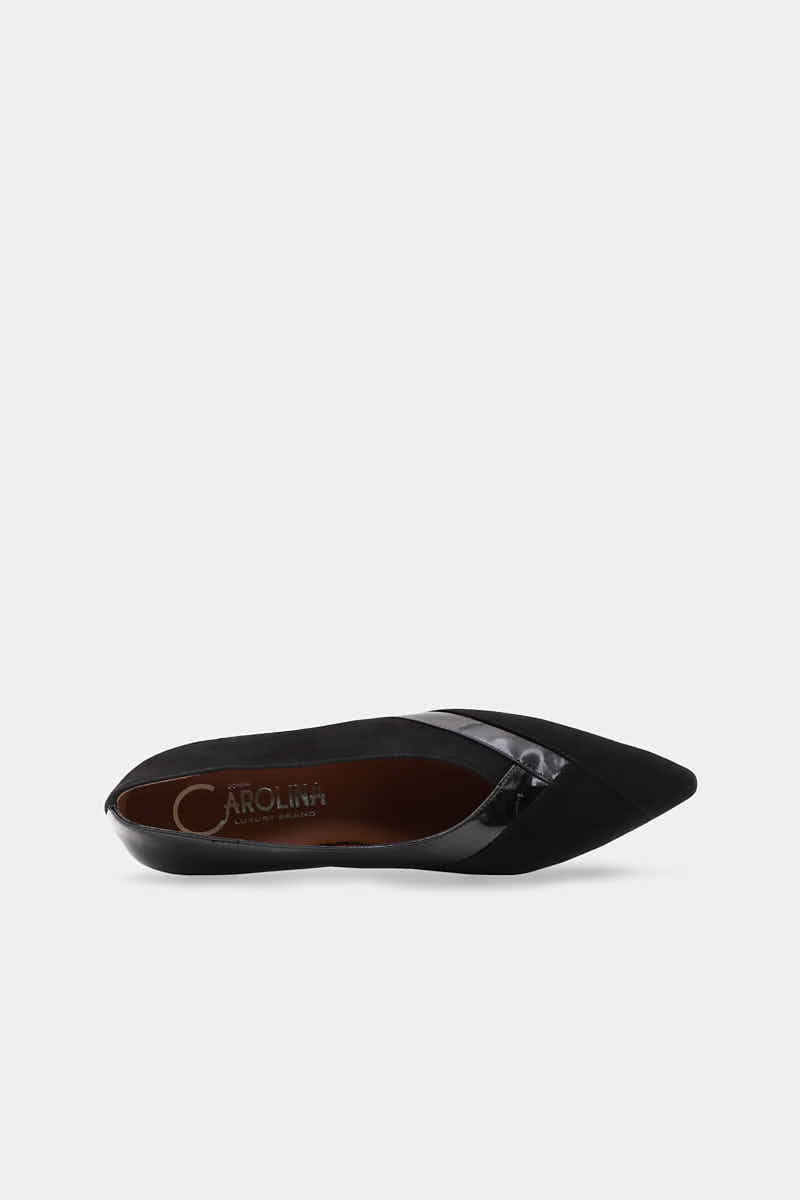 Alis Spiga Camoscio - Nero