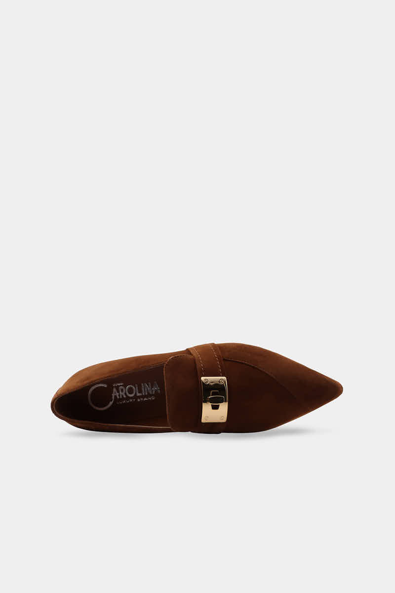 Tray Lock Camoscio - Brandy