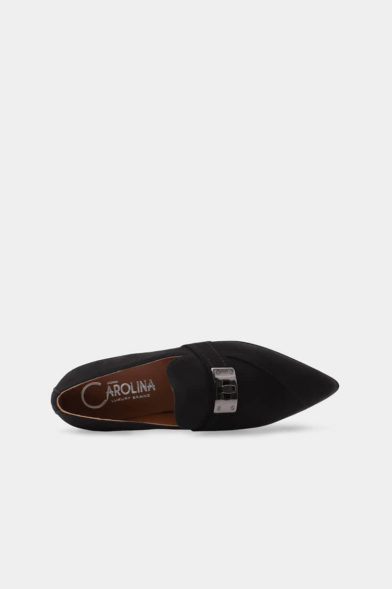 Tray Lock Camoscio - Nero
