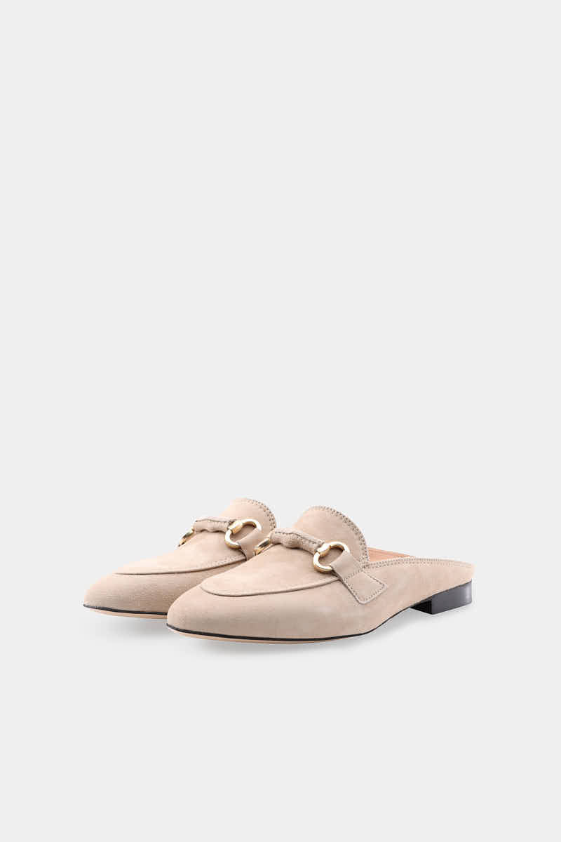 Capri Sabot Clip Camoscio - Tampa