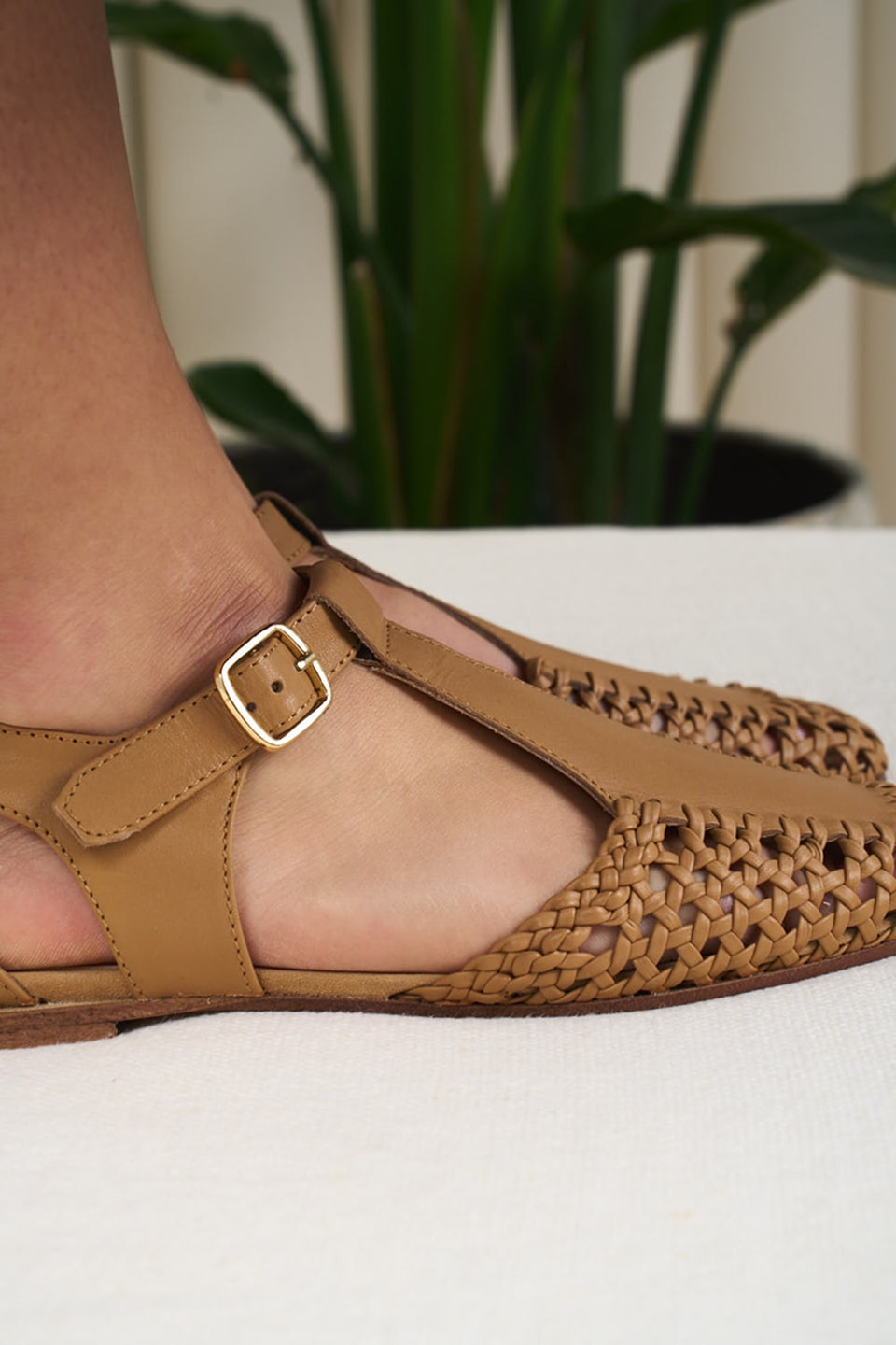 Clessia Web Twist - Caramel