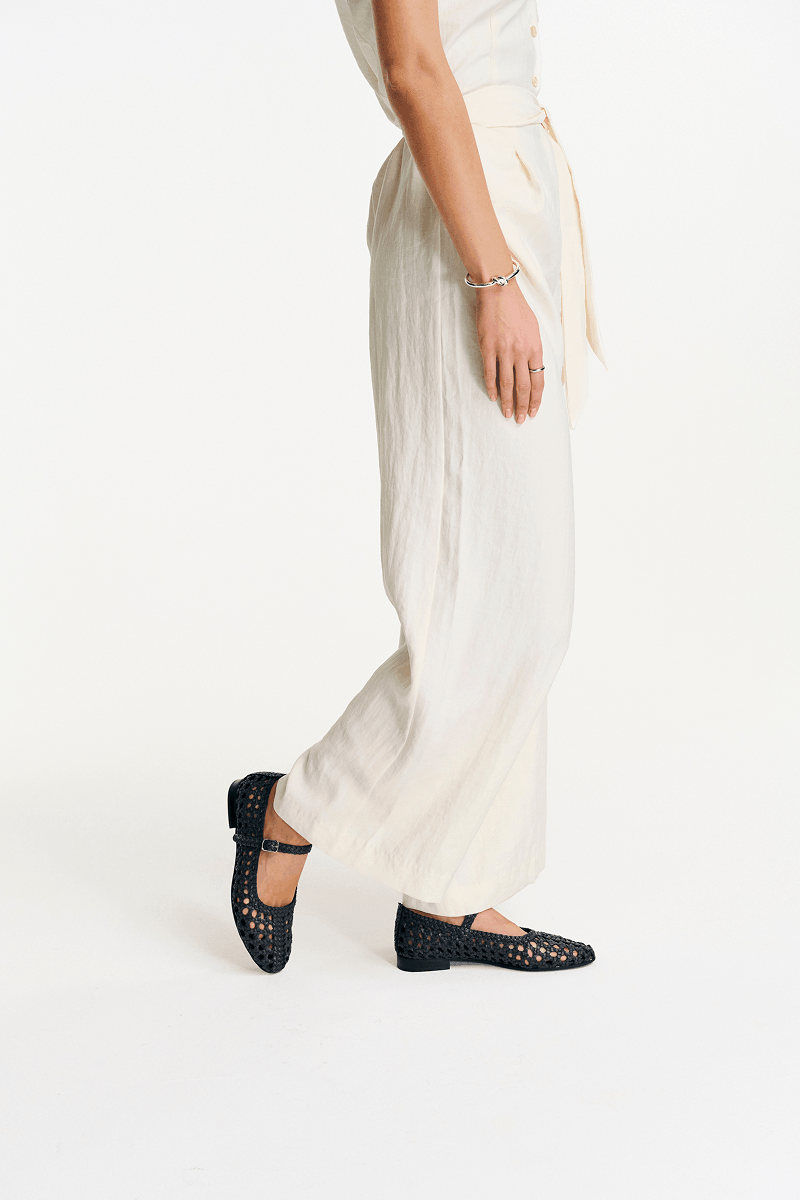 Clara Braid Strap Twist - Blu navy