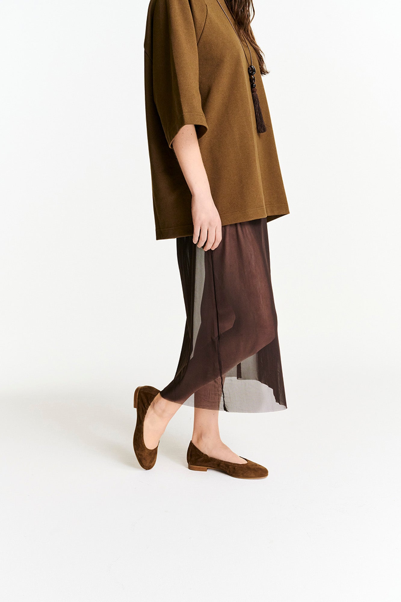 Clara Basic Camoscio - Ciocco