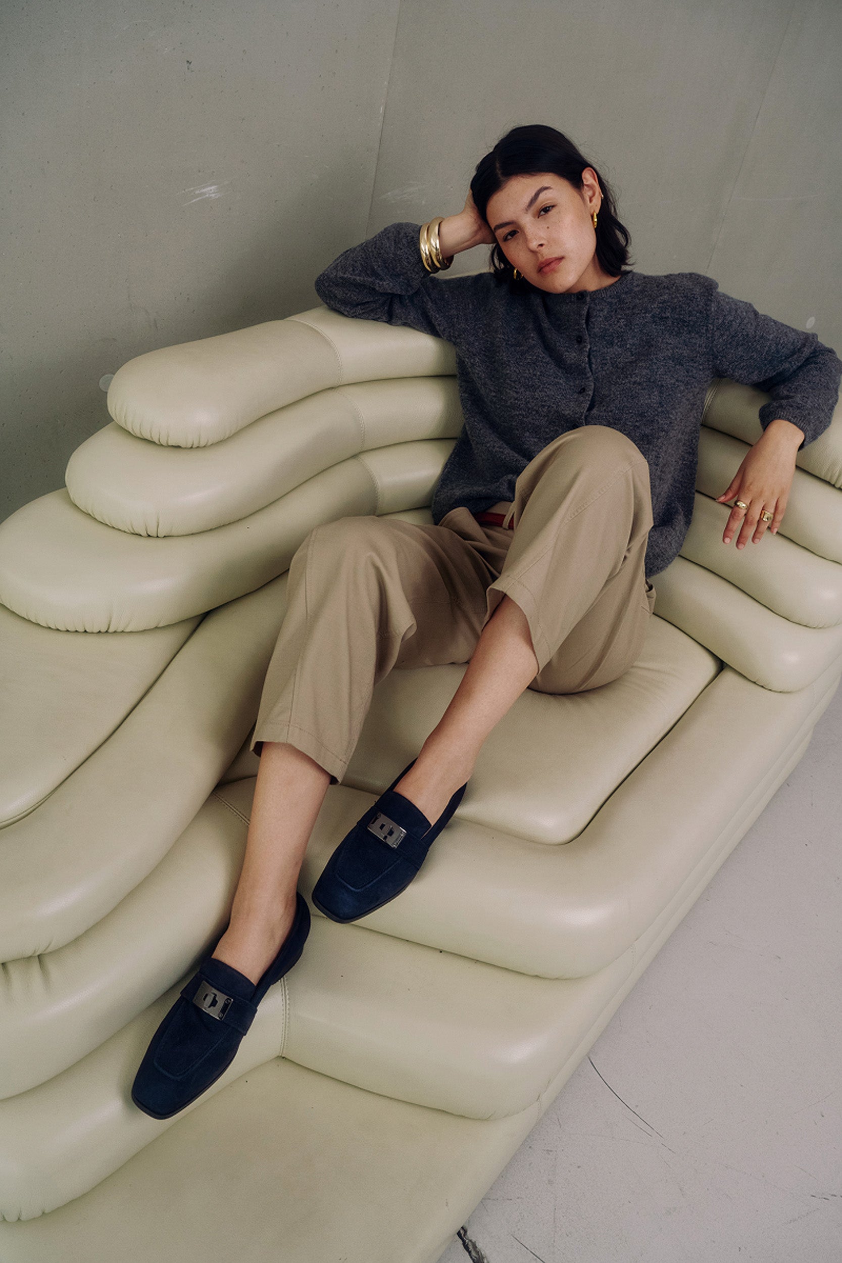 Joen Lock Camoscio - Navy